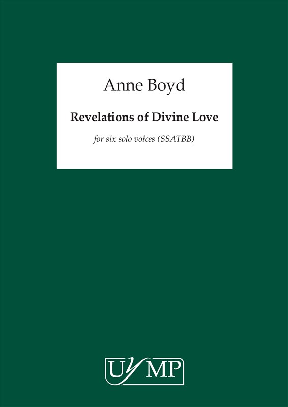 Anne Boyd: Revelations Of Divine Love (Conductor's Score)