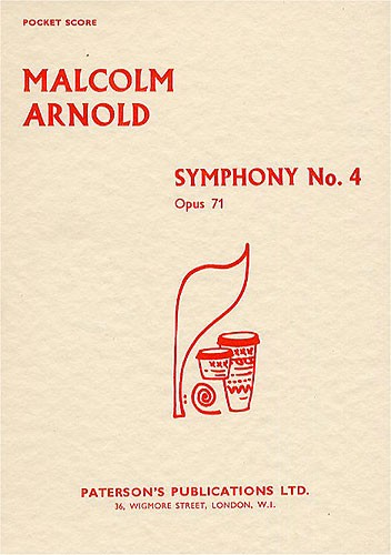 Malcolm Arnold: Symphony No.4 Op.71 (Study Score)