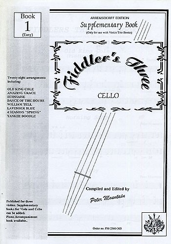 Fiddler's Three Cello Supplementary Book 1