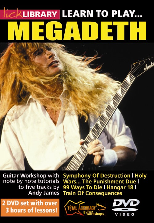 Lick Library: Learn To Play Megadeth (2 DVDs)