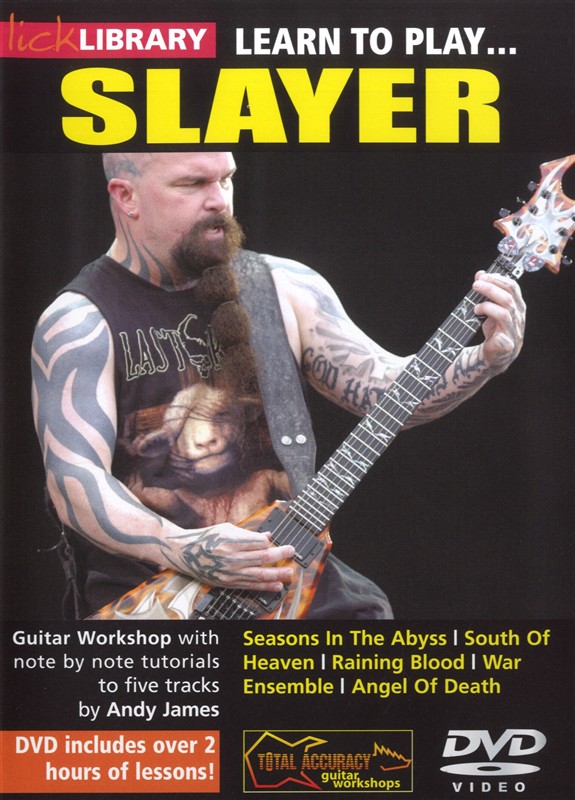 Lick Library: Learn To Play Slayer