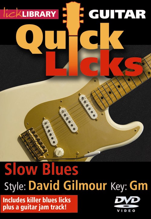 Lick Library: Quick Licks - Slow Blues David Gilmour