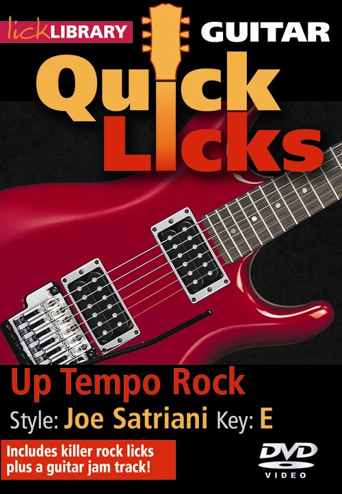 Lick Library: Quick Licks - Joe Satriani Up-Tempo Rock