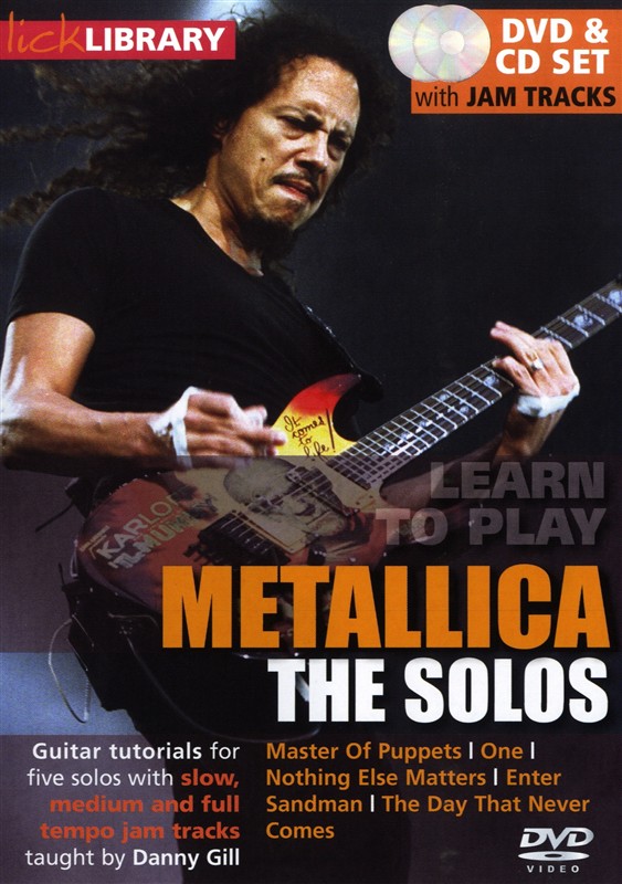 Lick Library: Learn To Play Metallica - The Solos