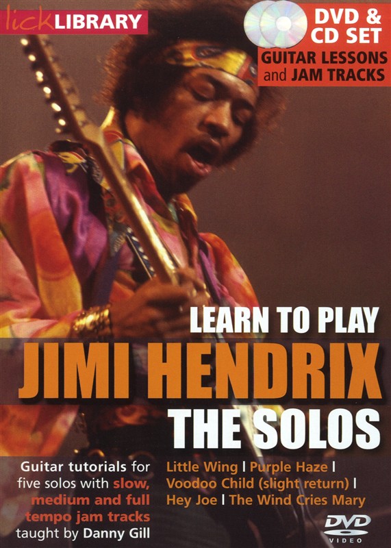 Lick Library: Learn To Play Jimi Hendrix - The Solos