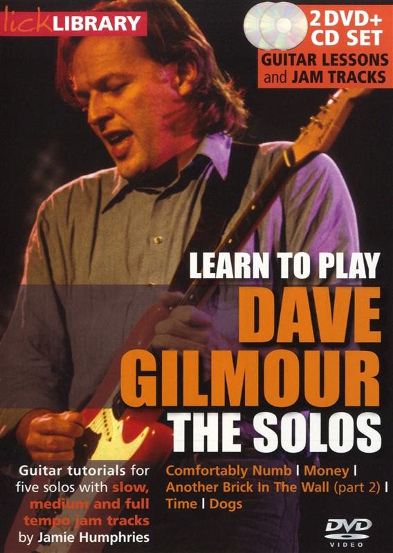 Lick Library: Learn To Play Dave Gilmour - The Solos