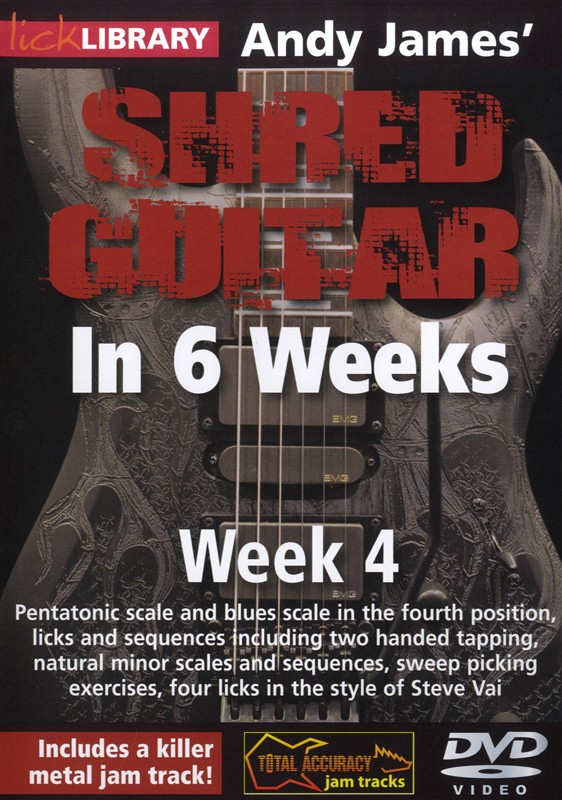 Lick Library: Andy James' Shred Guitar In 6 Weeks - Week 4