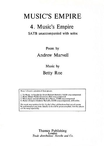 Betty Roe: Music's Empire (Music's Empire)