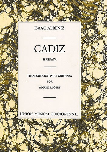 Albeniz Cadiz Serenata (llobet) Guitar