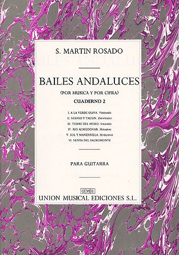 Rosado Bailes Andaluces Volume 2 Guitar