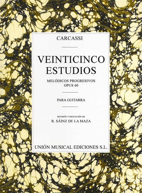 Carcassi: Twenty-five Estudios Progresivos