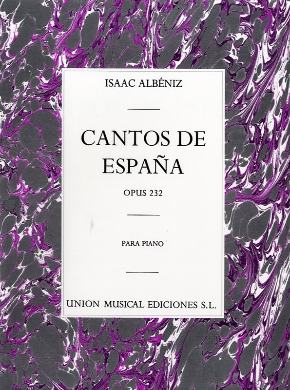 Albeniz Cantos De Espana Op.232 Complete Piano