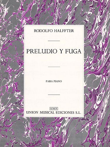 Halffter, R Preludio Y Fuga Piano