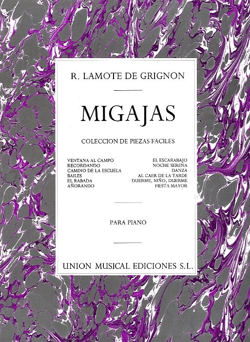 R. Lamote De Grignon: Migajas Coleccion (Piano)