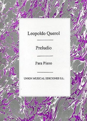 Querol: Preludio for Piano