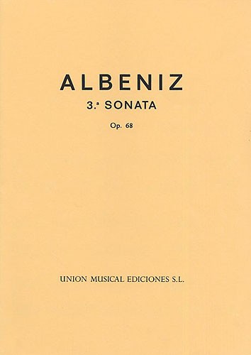 Albeniz Tercera Sonata Op.68 Piano