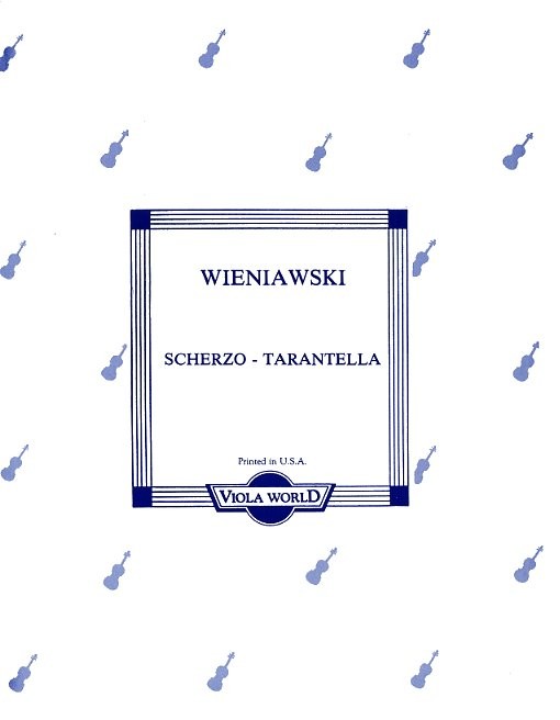 Henryk Wieniawski: Scherzo Tarantella (Viola)