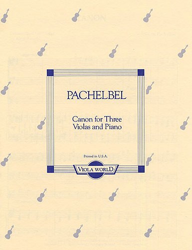 Pachelbel: Canon For Three Violas and Piano