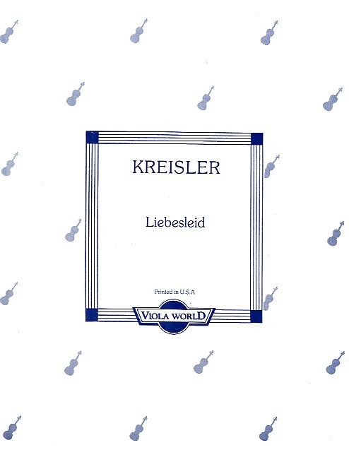 Fritz Kreisler: Liebeslied (Viola/Piano)