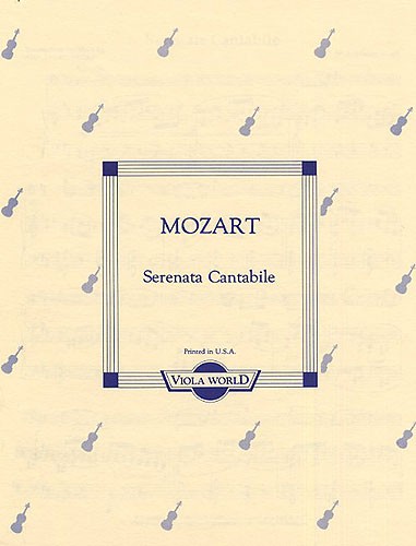 W.A. Mozart: Serenata Cantabile K.285 (Viola/Piano)