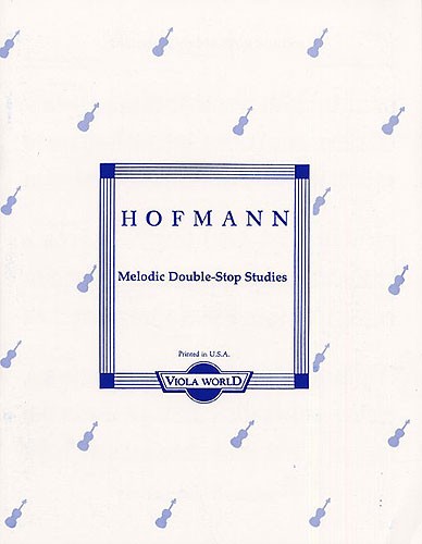 Richard Hofmann: Melodic Double-Stop Studies Op.96 (Viola)