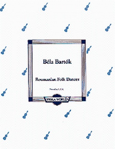 Bela Bartok: Roumanian Folk Dances