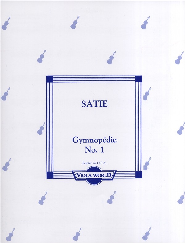 Erik Satie: Gymnopdie No.1 - Viola/Piano