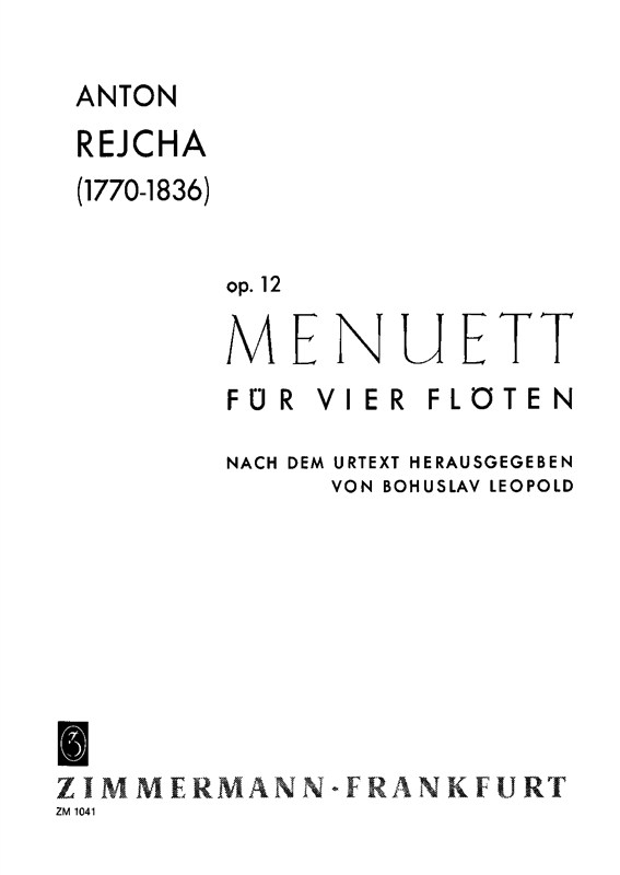 Reicha: Menuett Op 12