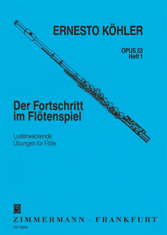 Ernesto Kohler: The Flautist's Progress Op.33 Book 1