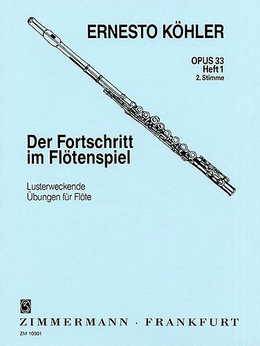 Ernesto Kohler: The Flautist's Progress Op.33 Book 1 (Flute 2 Part)