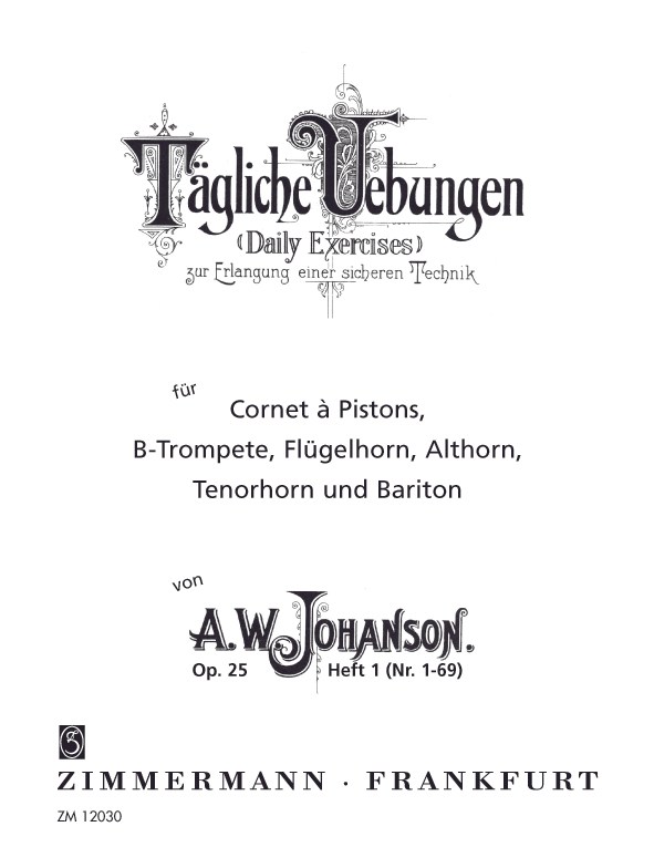 Johanson, A: Daily Exercises Op 25 Book 1