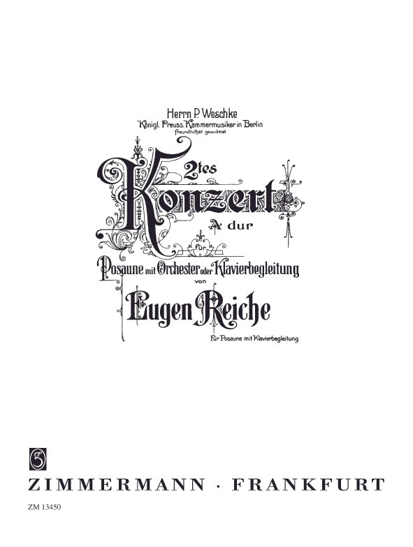 Eugen Reiche: Konzert No. 2 (Trombone)