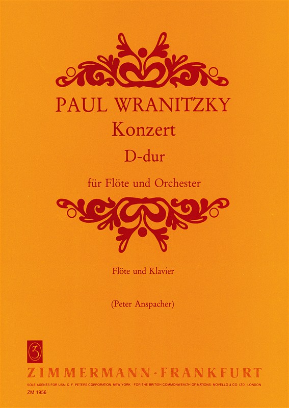 Wranitzky, A: Concerto D Major