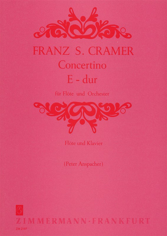 Cramer: Concertino E Major