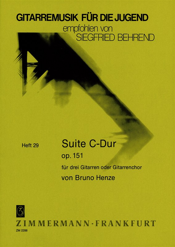 Henze, B: Suite C Major Op 151