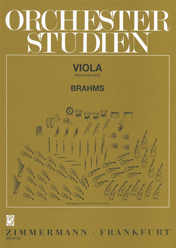 Johannes Brahms: Orchestral Studies (Viola)