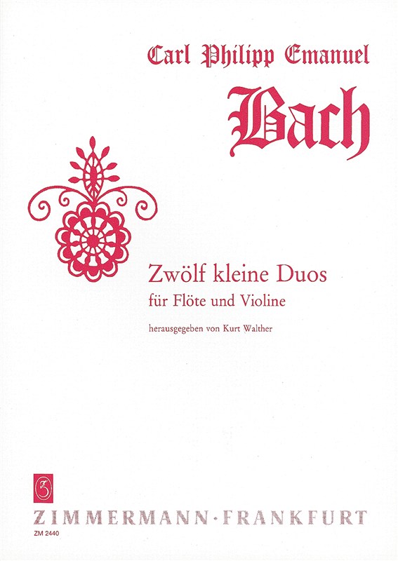 Carl Phillip Emanuel Bach: Twelve Little Duos