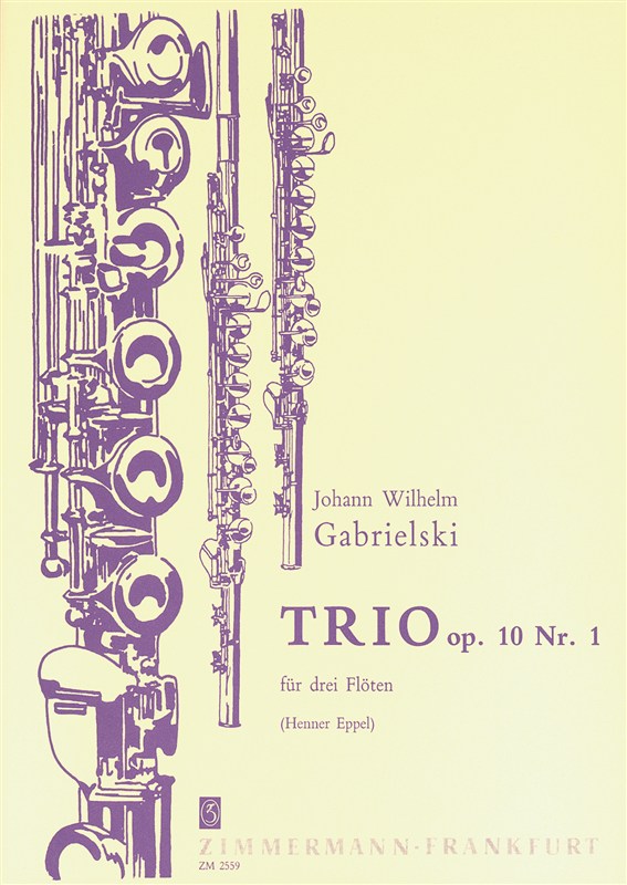 Gabrielski: Trio Op 10/1