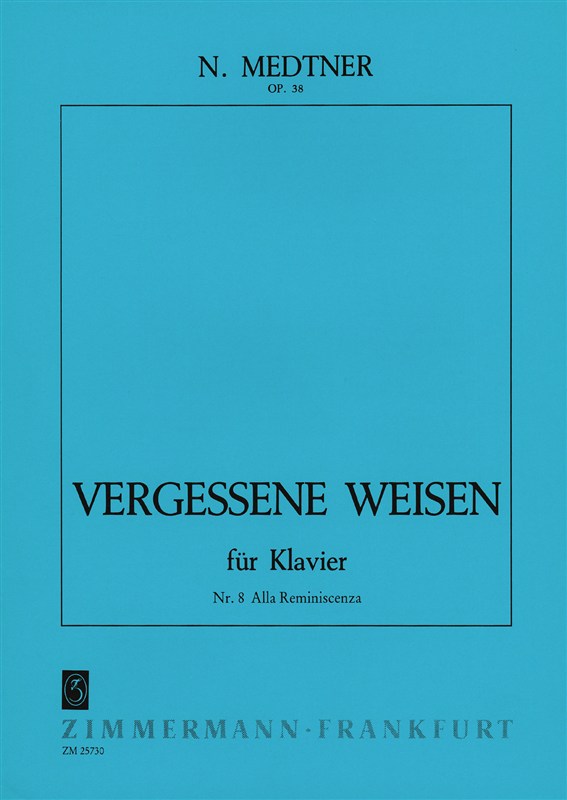 Nicolai Medtner: Alla Reminiszenza Op. 38/8