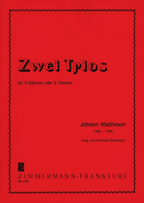 Mattheson: 2 Trios