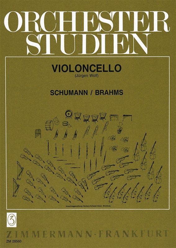 Orchestral Studies: Schumann/Brahms (Cello)