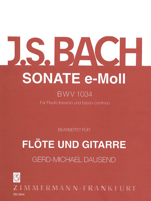 Bach, Js: Sonata E Minor