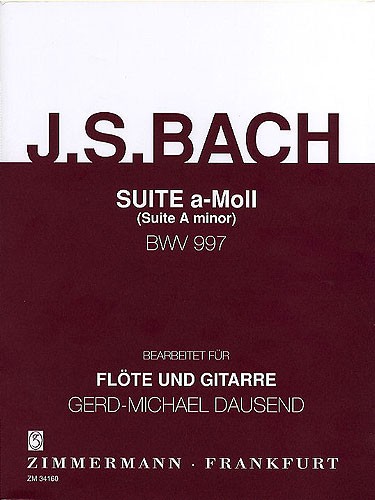 J.S. Bach: Suite In A Minor BWV 997 (Flute/Guitar)