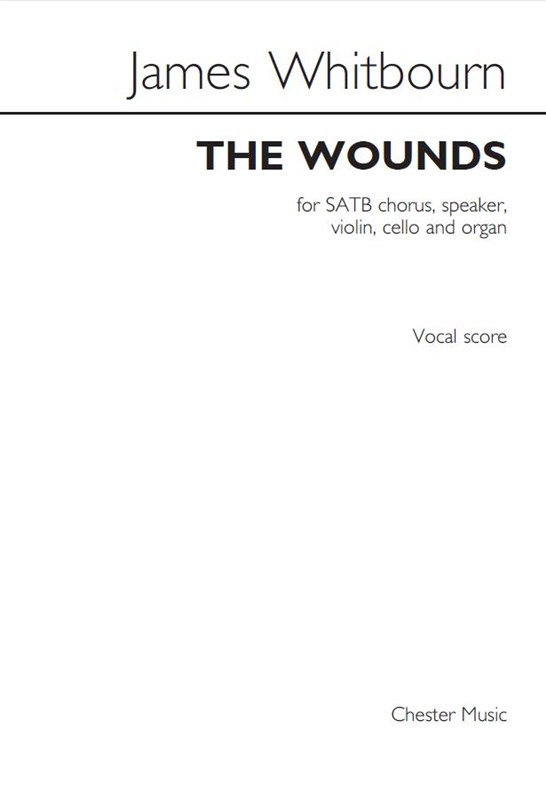 James Whibourn: The Wounds (Vocal Score)