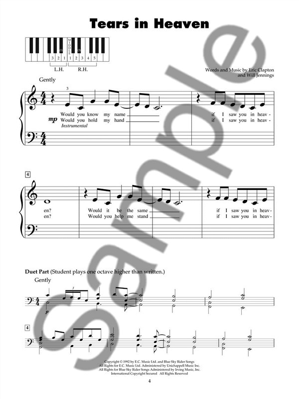 Five Finger Piano Songbook: First Pop Songs