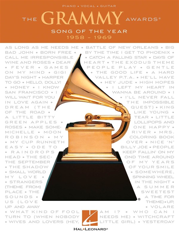 The Grammy Awards: Song Of The Year 1958-1969