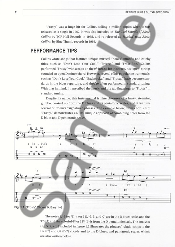 Berklee Blues Guitar Songbook