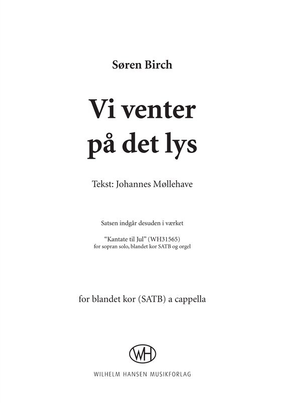 Sren Birch: Vi Venter P Det Lys