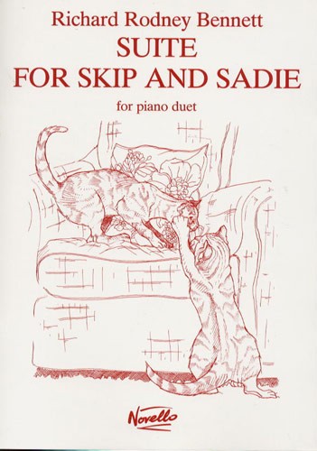 Richard Rodney Bennett: Suite For Skip And Sadie For Piano Duet