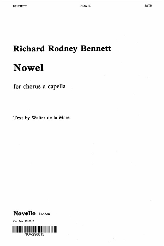 Richard Rodney Bennett: Nowell